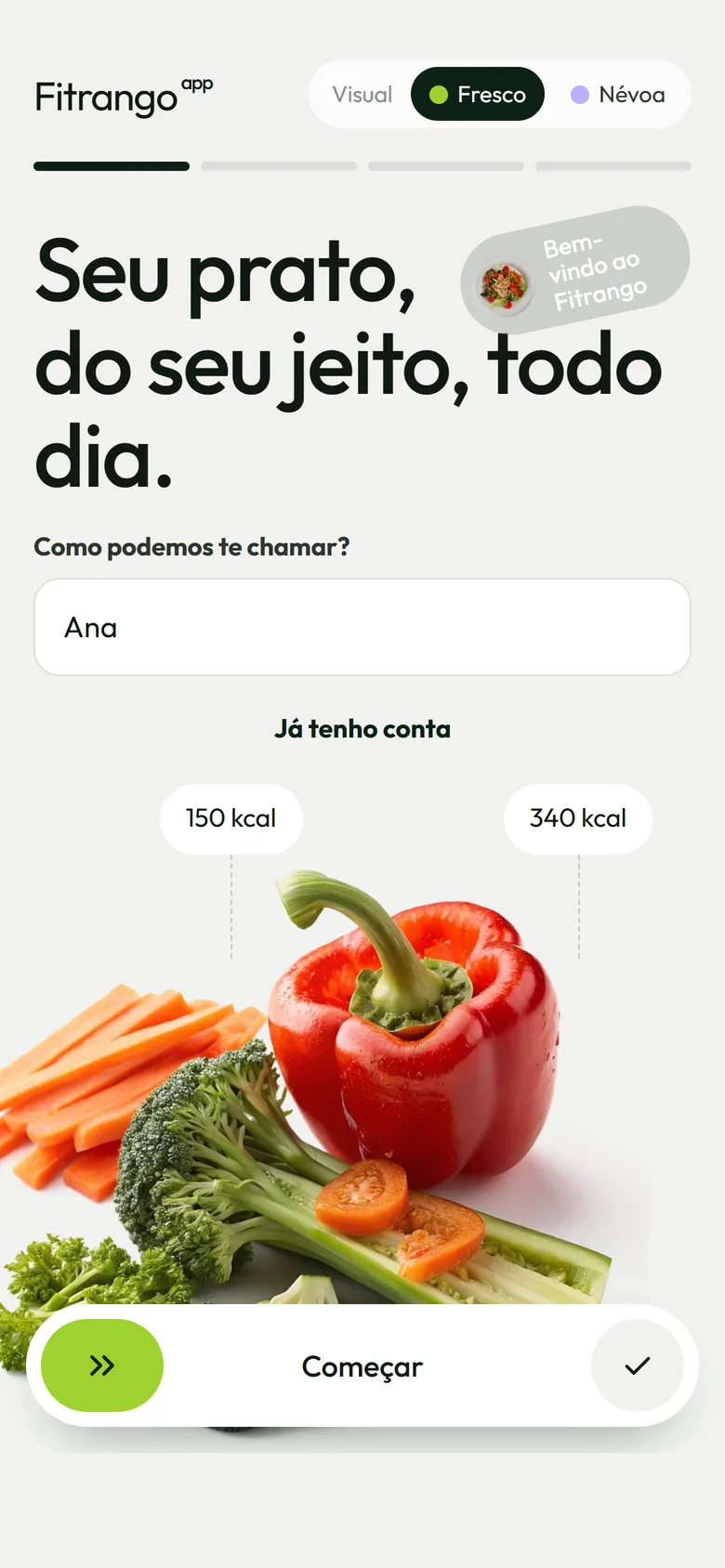 Questionário inicial